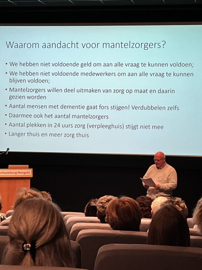 Aftermovie en sfeerimpressie werkconferentie Samenwerken met Mantelzorgers op 9 november 2023